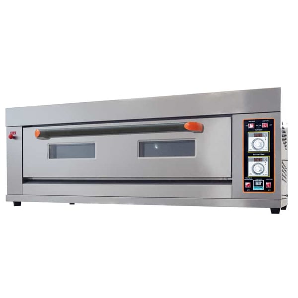 1 deck 3 tray commercial gas oven CM-RQHX-1B