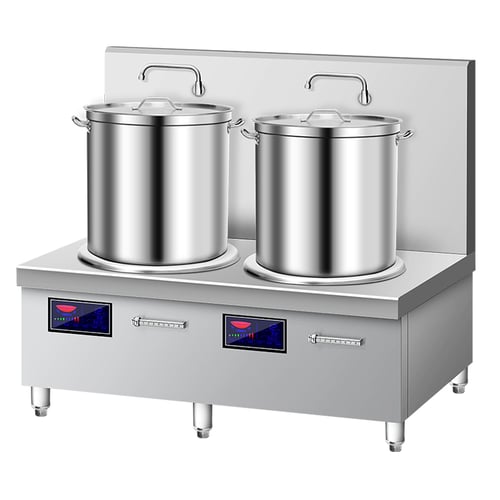 Gama de ollas de 2 quemadores CM-RC-430-2 La mejor estufa de inducción de  cocina profesional