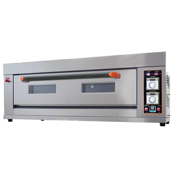 1 dek 3 tray oven gas komersial CM-RQHX-1B