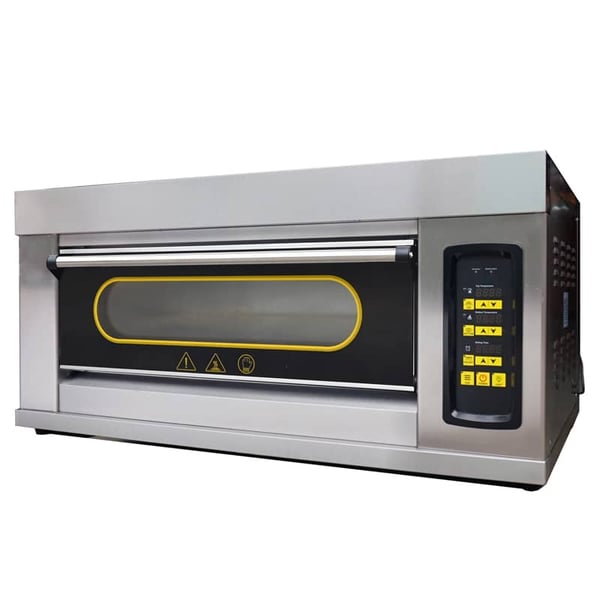 Oven listrik komersial kelas atas 1 dek