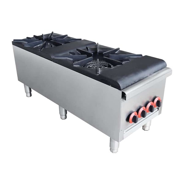 2 burner Stock Pot Ranges CM-HS-1D