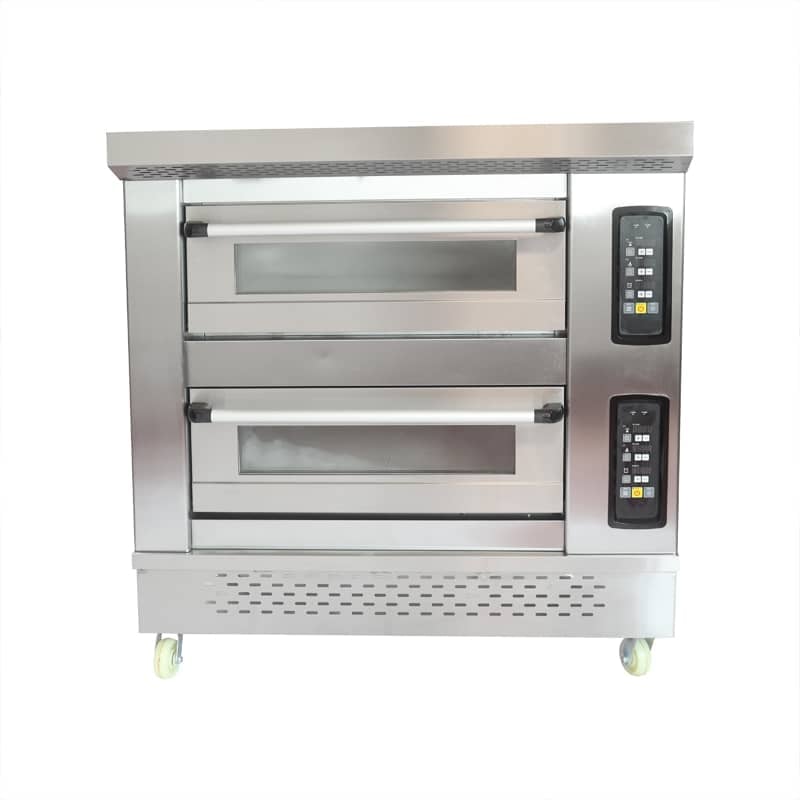 Horno eléctrico profesional 2 pisos 4 bandejas CM-LDO-24