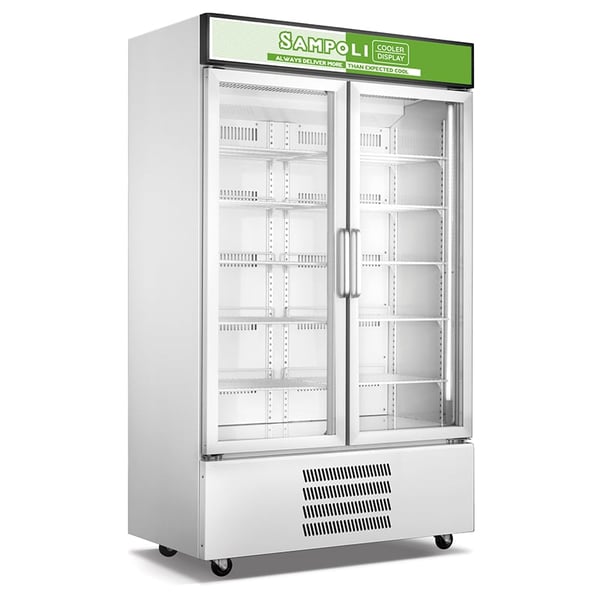 2 glass door fridges BL-HG860F2