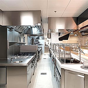 commercial kitchen