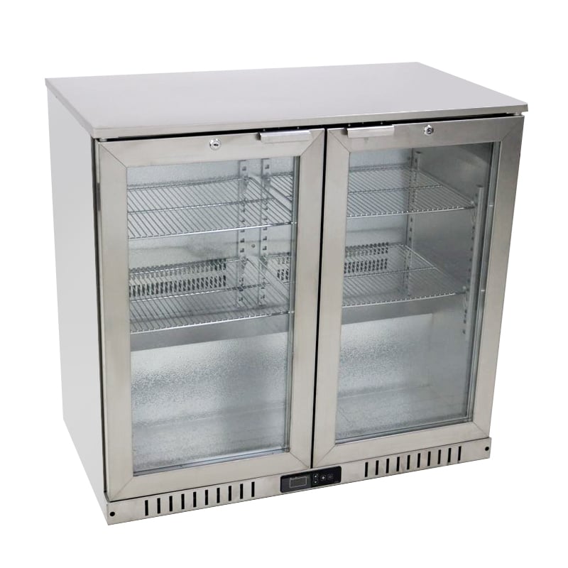 2 Swing Door Beer Cooler