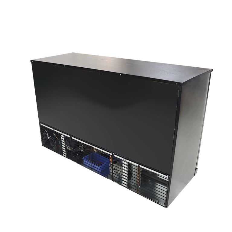 Glass Beer Fridge