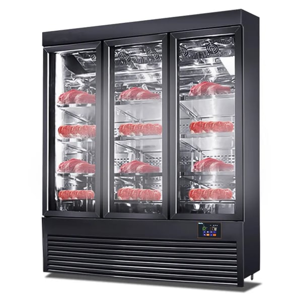 3 door dry aging cabinet