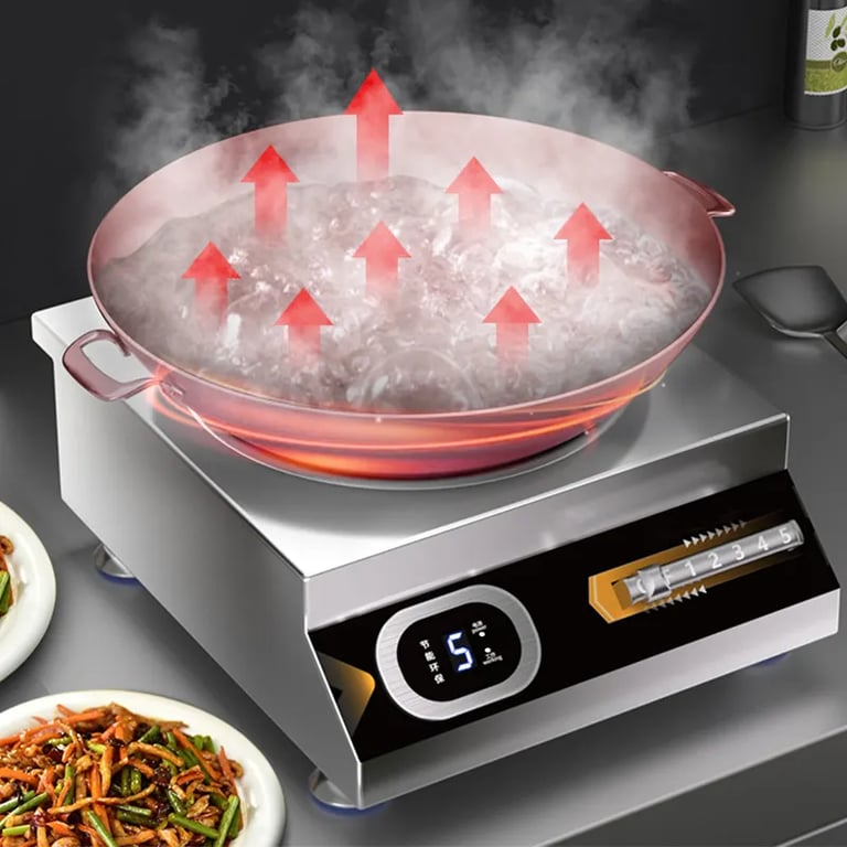 commercial electric induction cooktop