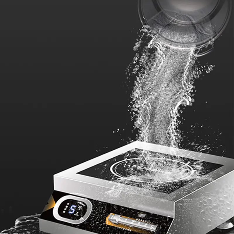 water proof commercial induction cooktop