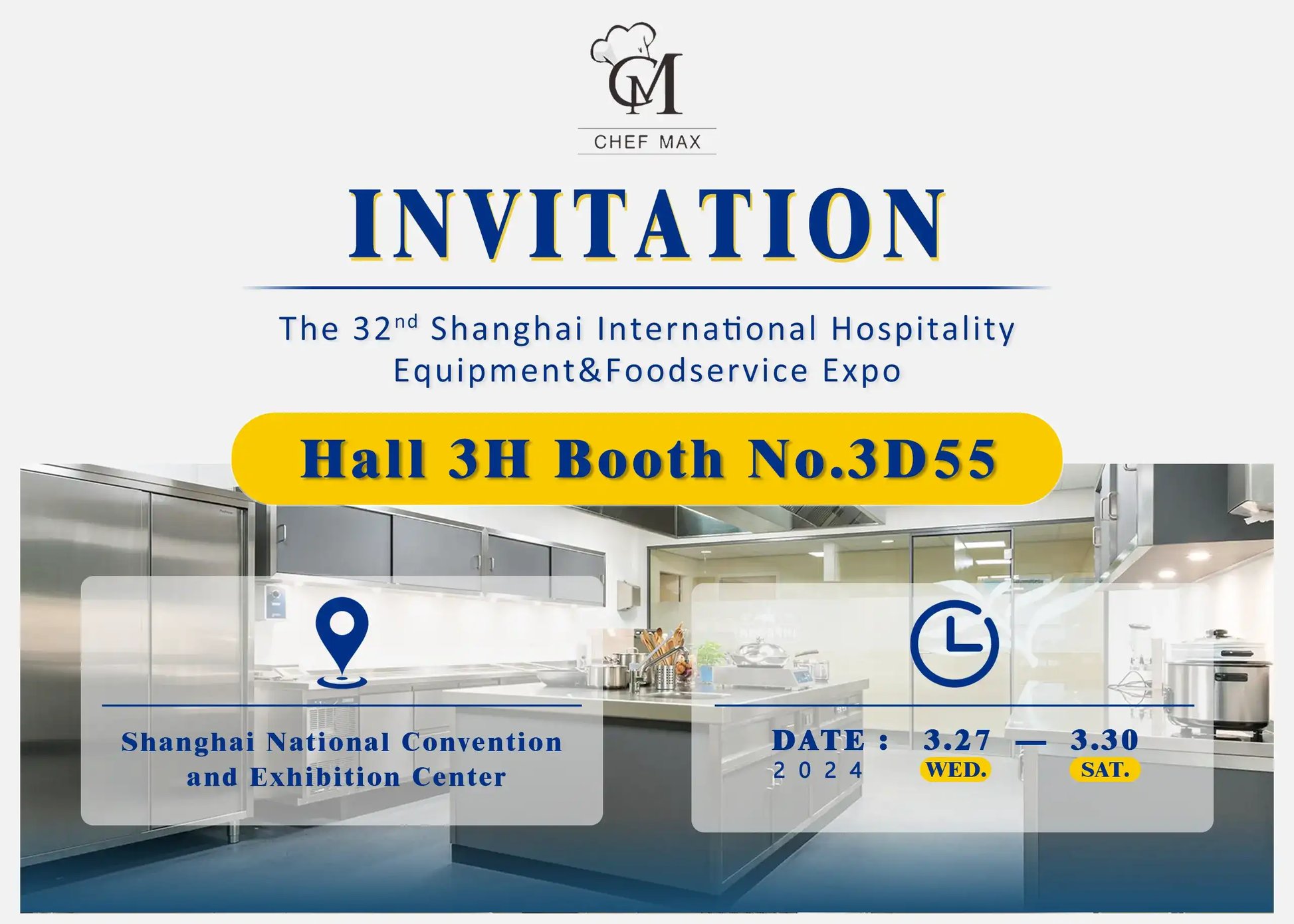 HOTELEX Shanghai 2024 Invitation