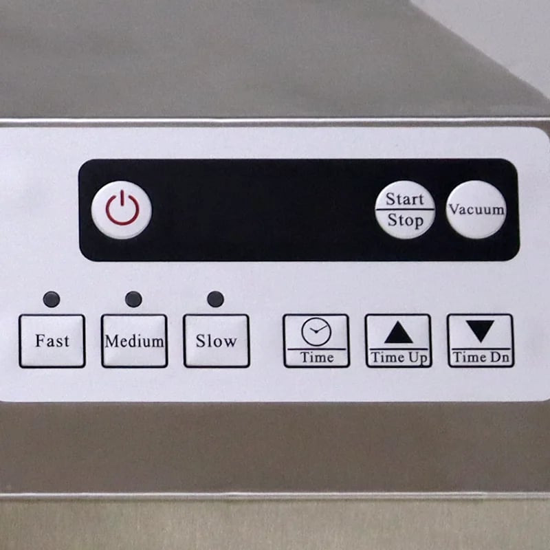 commercial meat marinators control plate