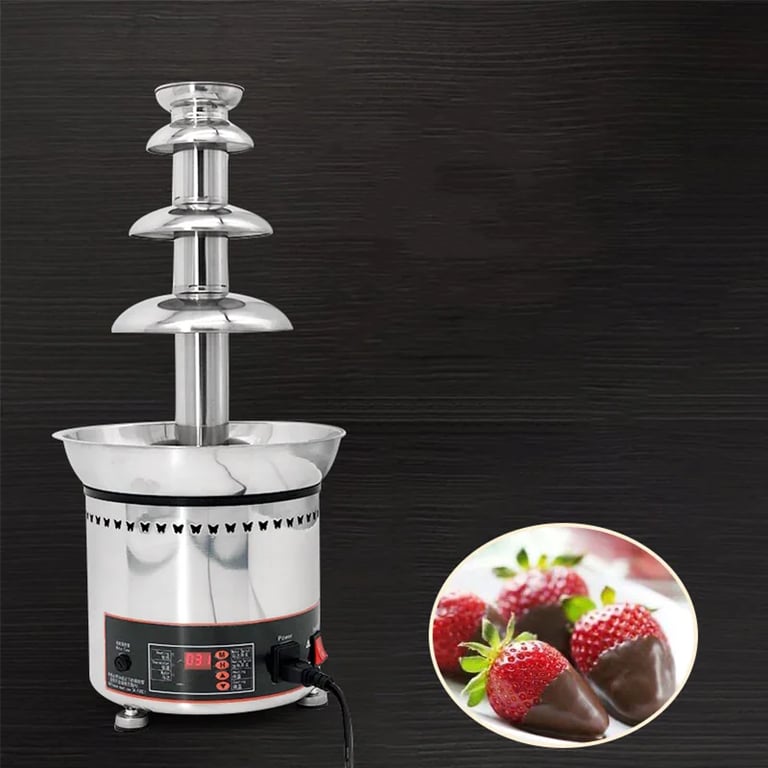 industrial chocolate fountain