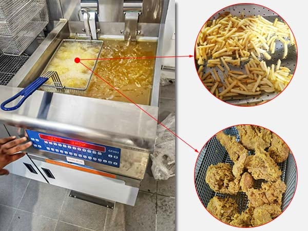 commercial deep fryer