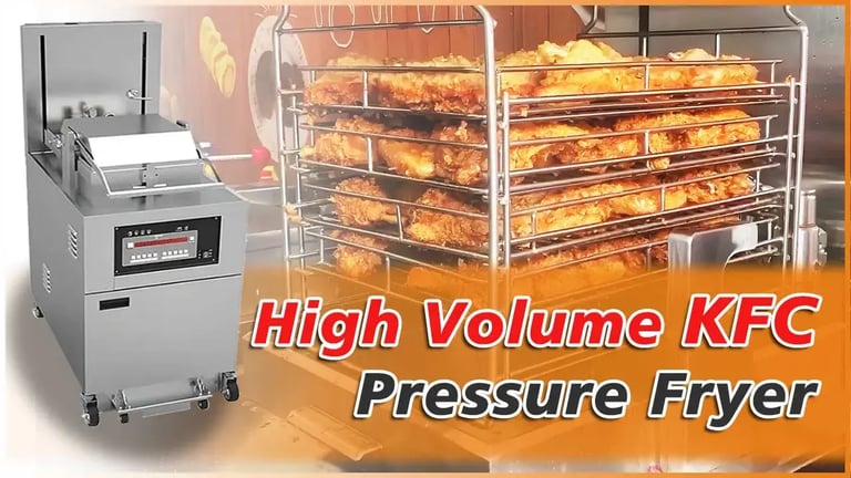 High Volume KFC Pressure Fryer