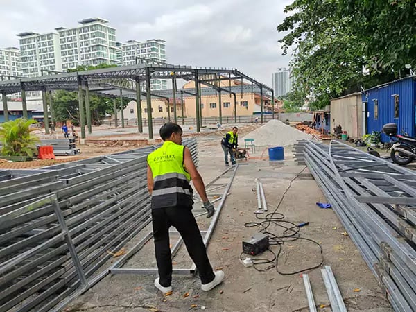 Chefmax installation canopy