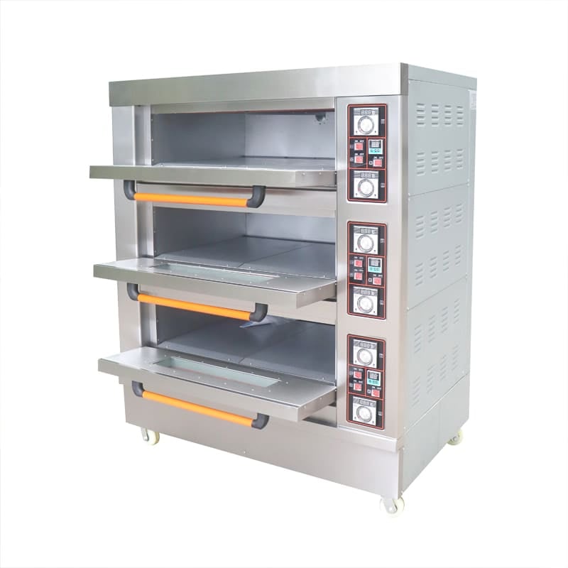 3 deck 6 tray bread baking machine commercial CM-XYF-30ED