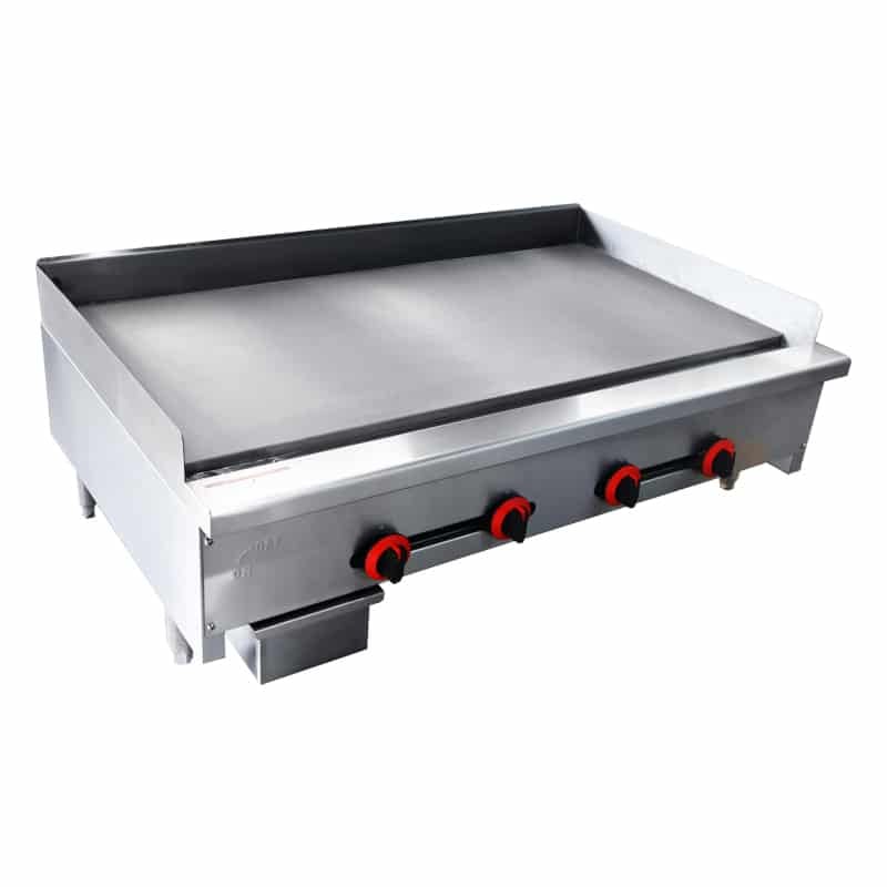 Plancha de sobremesa profesional de 4 quemadores CM-HRG-48