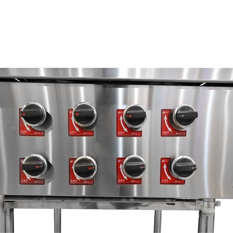 4 burner commercial gas stove knob control CM-OB-4-A