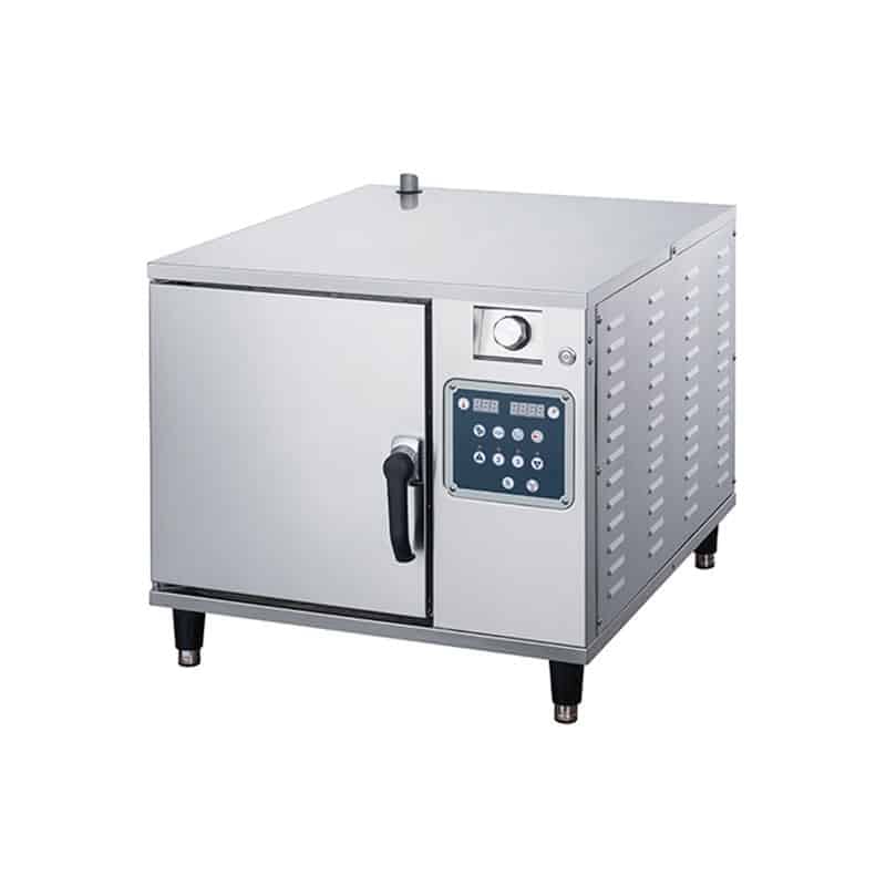 4 panci steamer listrik komersial