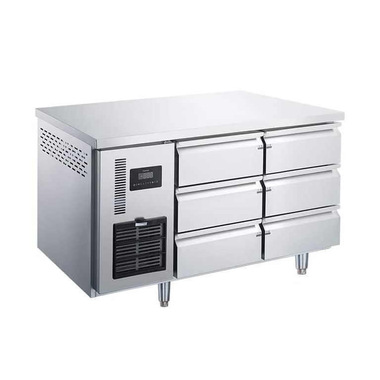 Drawer Refrigerated Chef Base CM-WF030C-6D 6 Drawer Undercounter ...