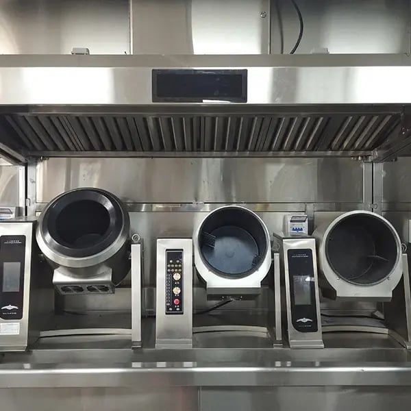 CHEFMAX Bufê/Restaurante Takeaway Máquina de Cozinha Totalmente Automática
