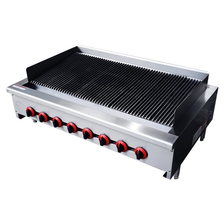 เคาน์เตอร์ Charbroilers เชิงพาณิชย์ 8 หัว CM-HRC-48