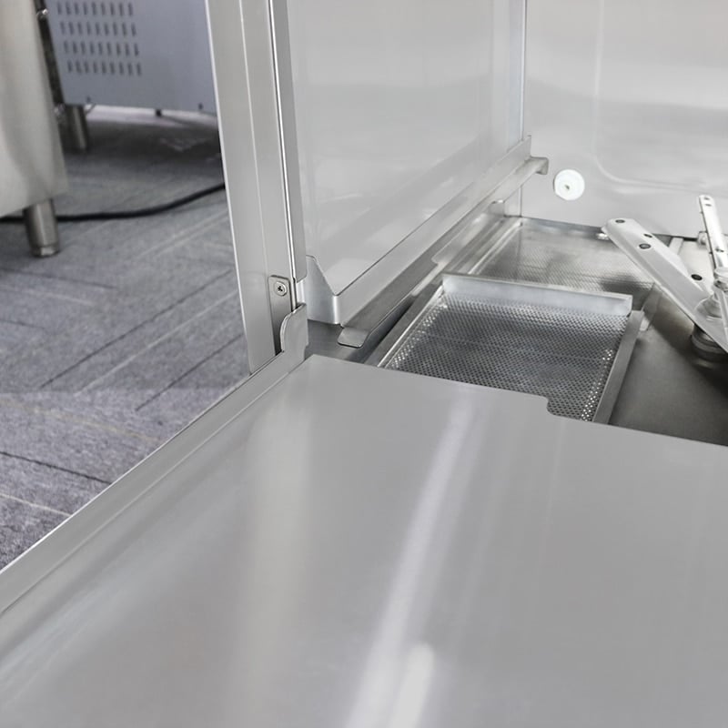 Dishwasher stainless steel construction