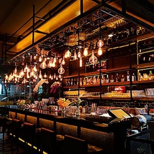 Quầy bar hấp dẫn