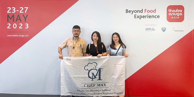 Chefmax auf der Messe Anuga Asia 2023, Thailand