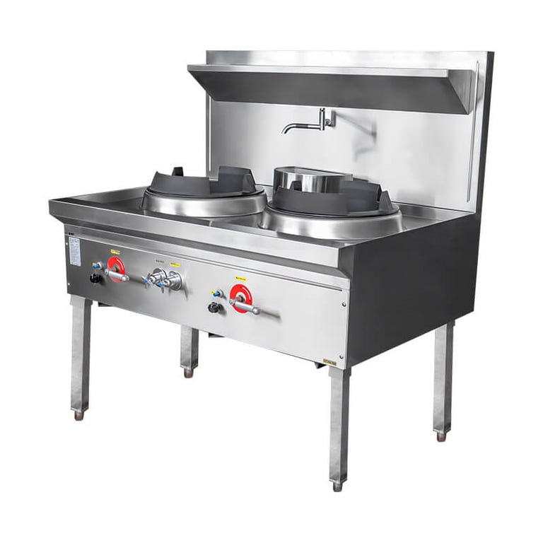 Commercial 2 Burner Gas Range CM-NW-2BC