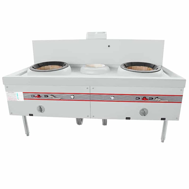 Коммерческая китайская плита для вок CM-2C1W-002-1