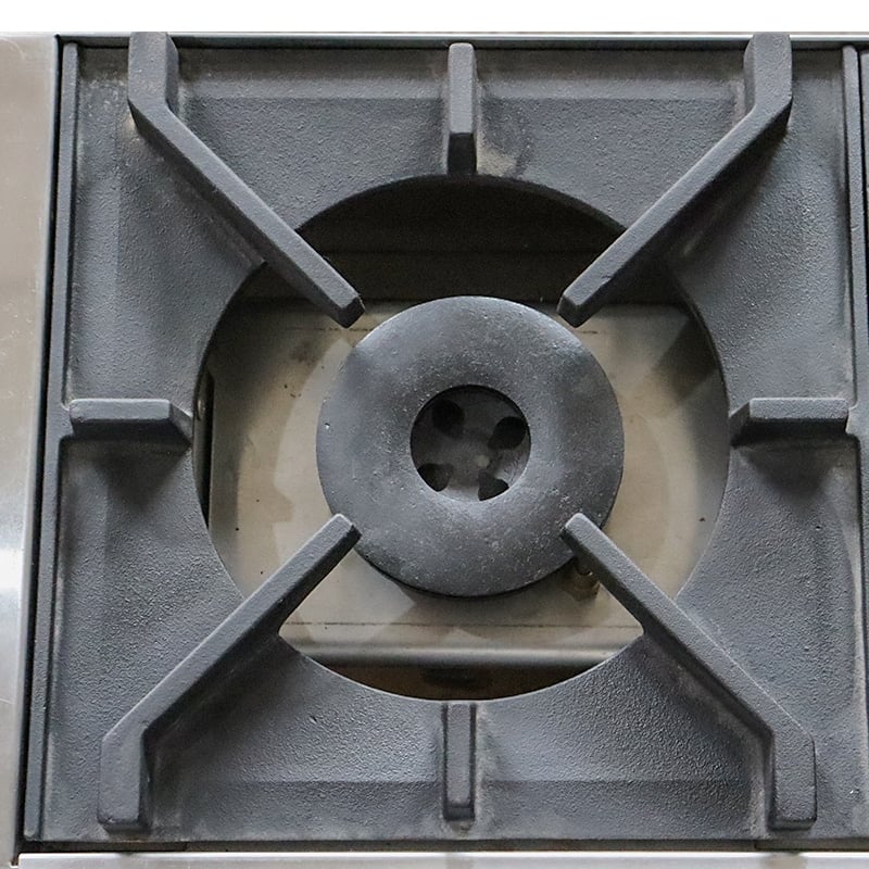 Brûleur de cuisinière à gaz suspendu commercial CM-NWOB2-CL