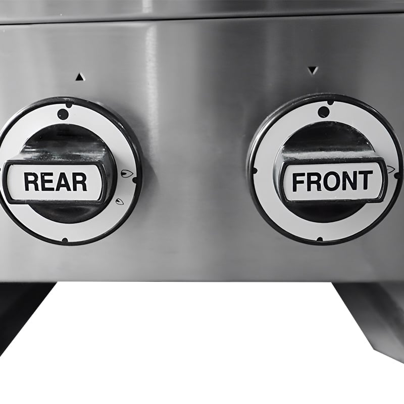 Commande de bouton de cuisinière à gaz suspendue commerciale CM-NWOB2-CL