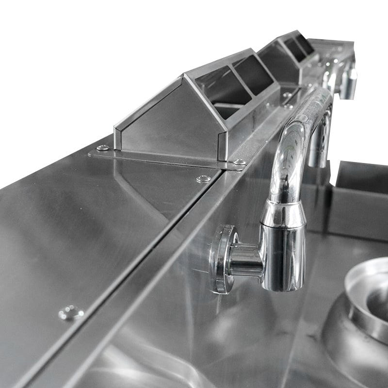 Cuisinière commerciale construction en acier inoxydable CM-215-22B
