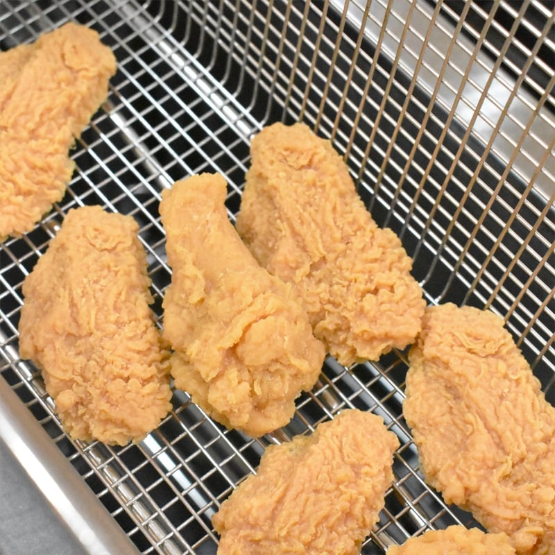 Fritöz sepetli çift tanklı fritöz