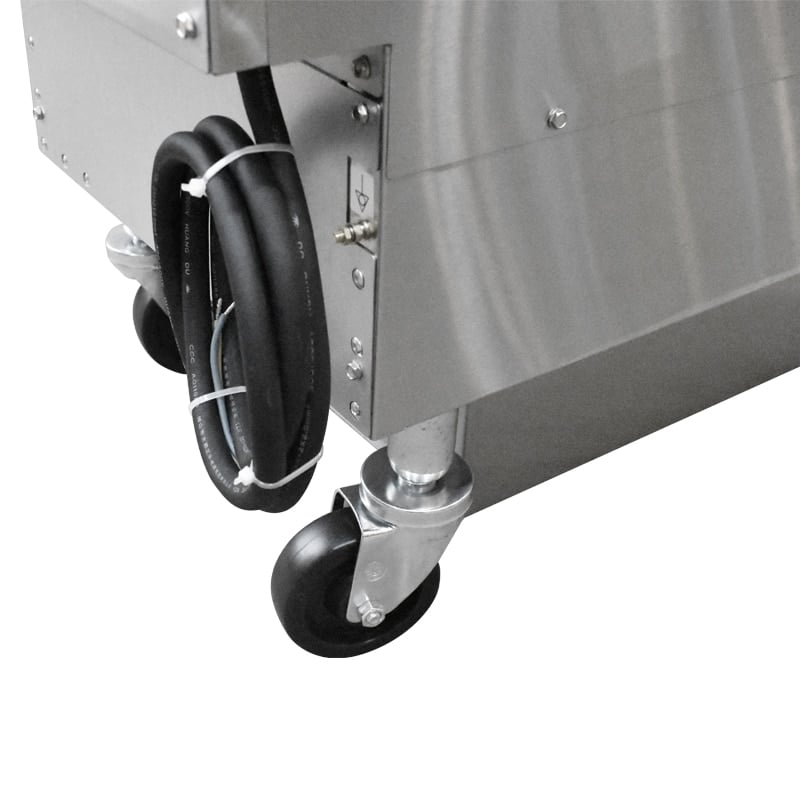 Fryer stainless steel universal wheel