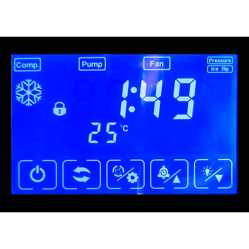 Panel de visualización de temperatura de la máquina de hielo CM-3500P