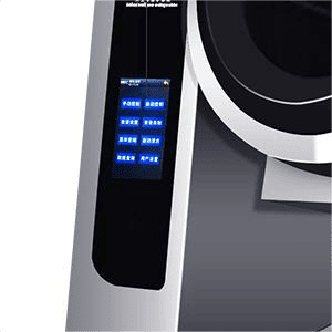 Intelligent Automatic Stir Fry Wok Cooking Machine panel