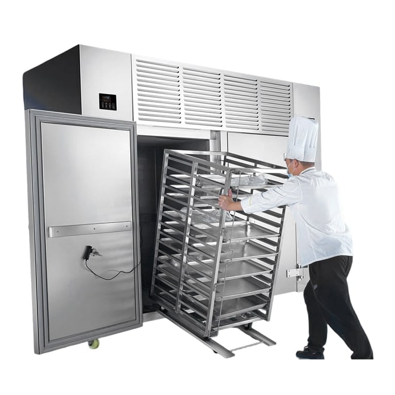 Large Blast Freezer with 60 Trays