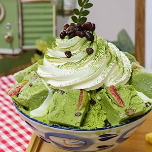 Matcha bingsu