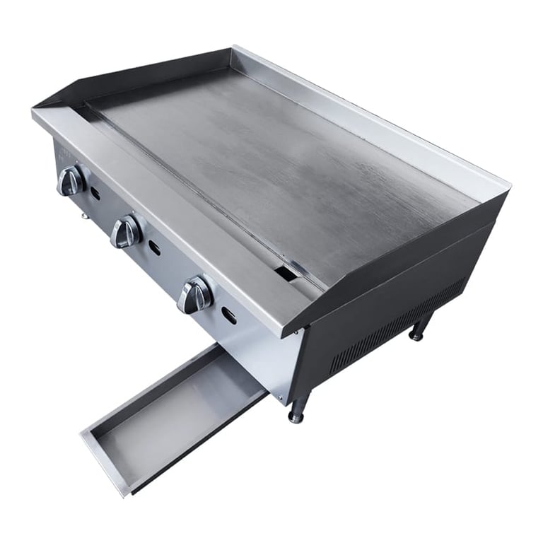 Medium Gas Griddle 3 burner CM-HERG-36