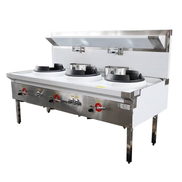 Restaurant Wok Gas Range CM-NW-3BC