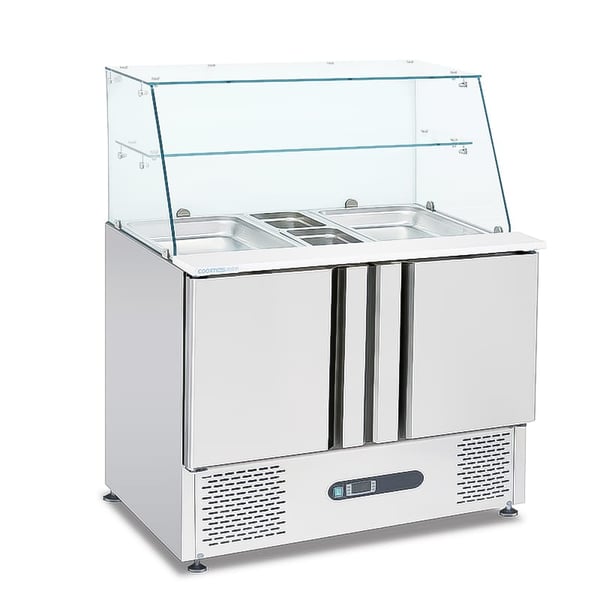 Refrigerador de mesa para preparación de sándwiches y ensaladas CM-AS900DG