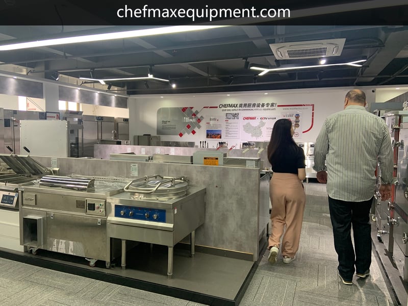 Serbian customers visit Chefmax showroom