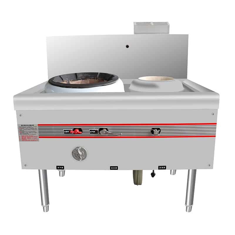 Einbrenner-Gas-Wok-Sortiment CM-1C1W-001