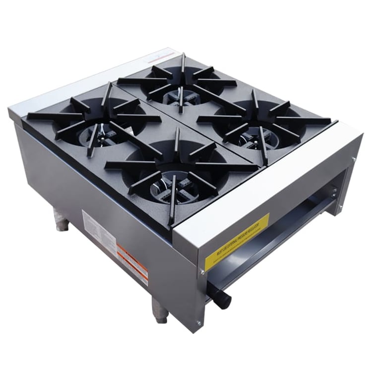 canteen countertop gas stove CM-HS-4