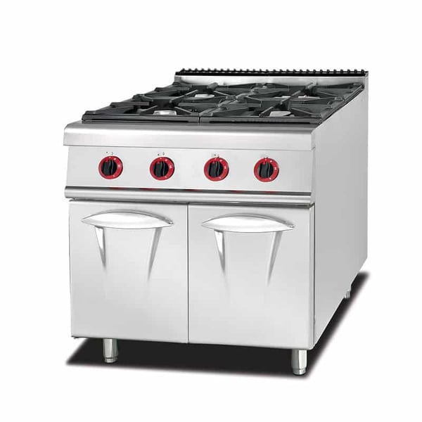 commercial 4 burner gas stove with 2 oven GH-987