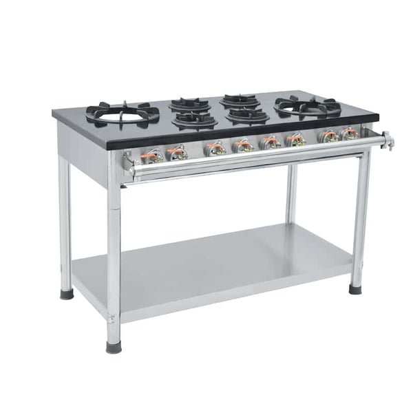 sawetara Asia komersial 6 burner CM-2L4S