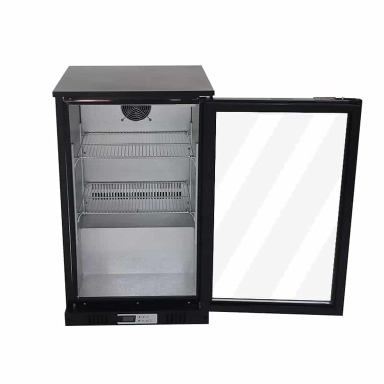Glass Door Back Bar Refrigerator Single Door Back Bar Coolers