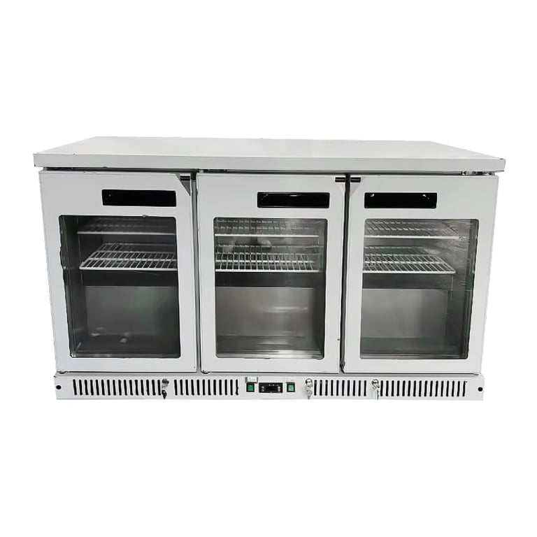 kulkas bar komersial 3 pintu CM-BF14C3